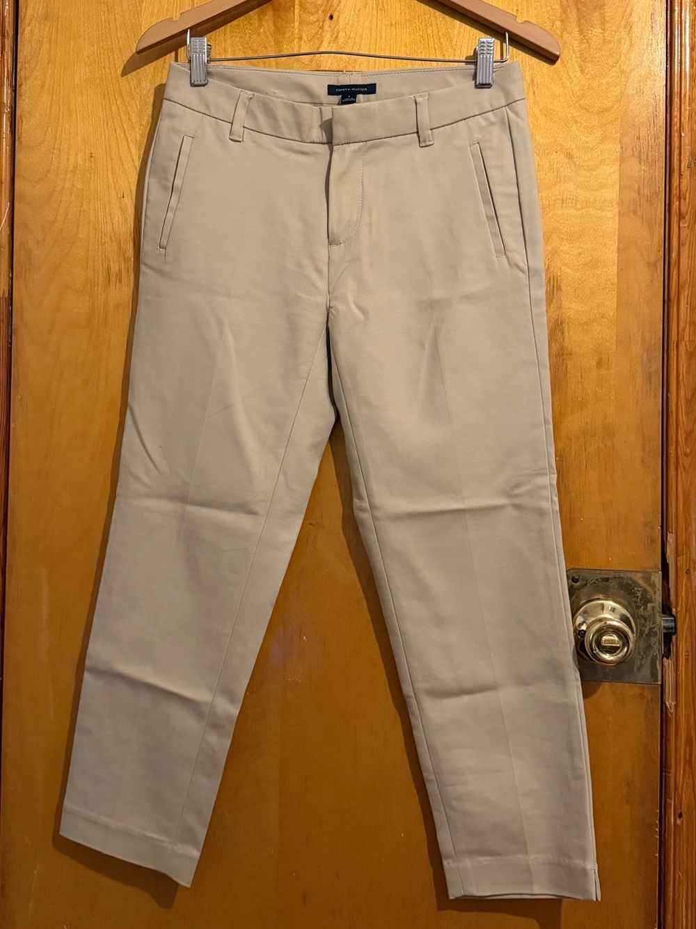 Women’s Tommy Hilfiger Slim Fit Khaki Dress Pants - Neutral Beige